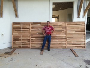 Large Bahama shutter